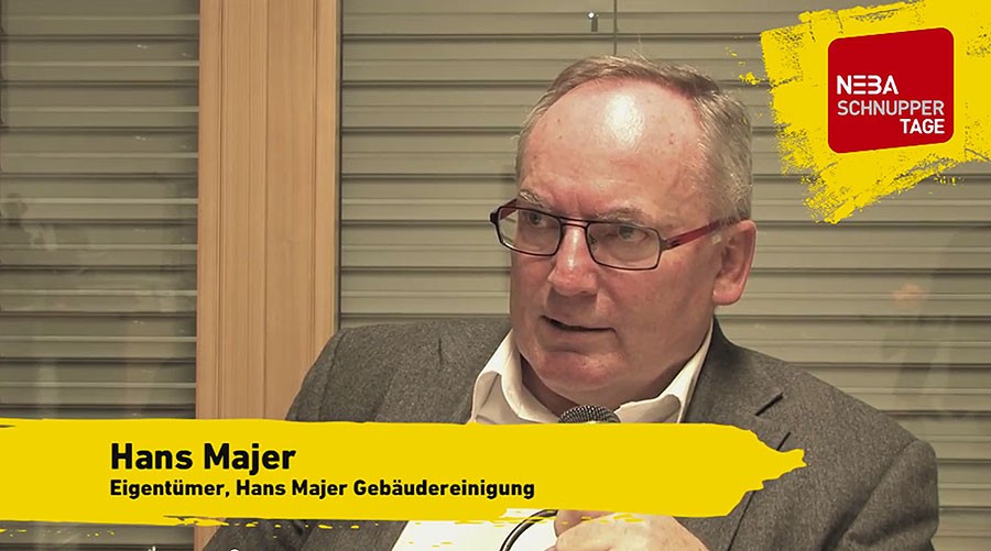 NEBA-Schnuppertage bei Hans Majer Gebäudereinigung in Vorarlberg, berufsbild: Denkmal-, Gebäude- und Fassadenreiniger